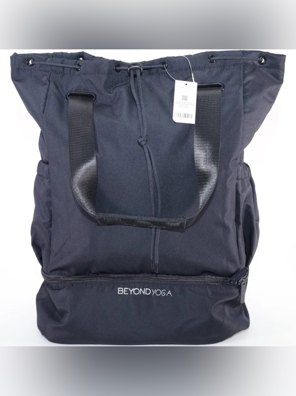 Beyond Yoga NWT Black Convertible Gym Bag